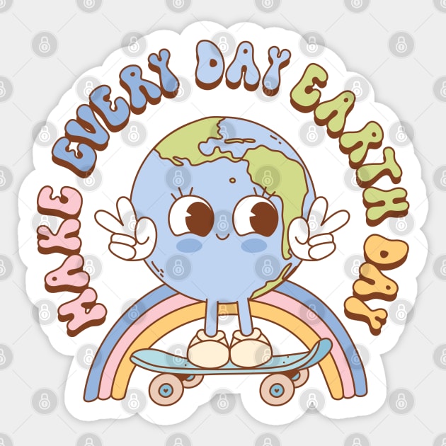 earth day everyday Sticker by ExprEssie